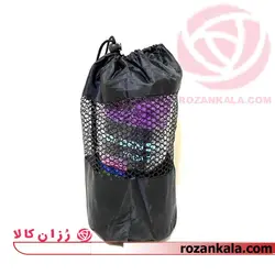 مت یوگا حوله ای استپ دار همراه با کاور