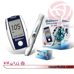 دستگاه تست قند خون زیکلاس مد | مدل Zyklusmed TD-4267 + کارت قند خون