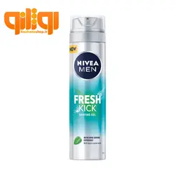 ژل اصلاح نیوآ مدل فرش کیک Fresh Kick حجم 200ml