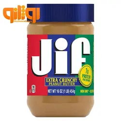 کره بادام زمینی کرانچی جیف