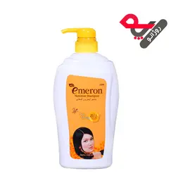 شامپو حجم دهنده عسل و جینسینگ امرون مدل Soft Strong