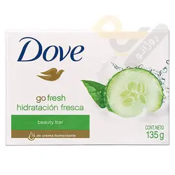 صابون خیار و چای سبز داو مدل Go Fresh وزن 100 گرم