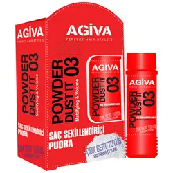 پودر حالت دهنده مو آگیوا شماره 03 Agiva Powder Dust it