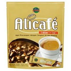 کافی میکس 20عددی علی کافه طلایی Alicafe Instant 5in1 Premix