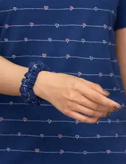 کش مو راه راه قلب