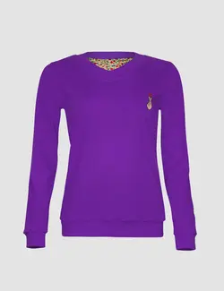 بلوز زنانه گلدوزی قلب کوچولو