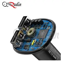 شارژر فندکی و پخش کننده اف ام خودرو مک دودو مدل CC-6880