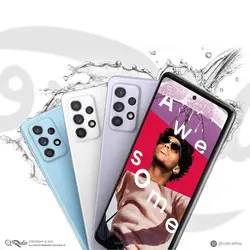 گوشی موبایل سامسونگ مدل Galaxy A72 SM-A دو سیم کارت ظرفیت 256 گیگابایت - رم 8 گیگابایت - رنگ