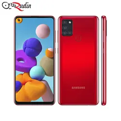 گوشی سامسونگ مدل Galaxy A21s دو سیم کارت - ظرفیت 64 گیگ - رنگ قرمز