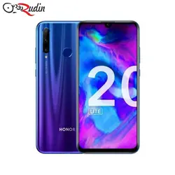 گوشی موبایل آنر مدل ۲۰ Lite HRY-LX1T دو سیم کارت ظرفیت ۱۲۸ گیگابایت رم ۴  - آبی