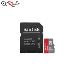 کارت حافظه سن دیسک ۸GB مدل Class 10 320X همراه با آداپتور