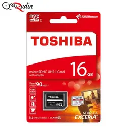 کارت حافظه توشیبا ۱۶GB مدل Class 10 M301 همراه با آداپتور