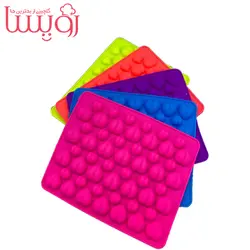 قالب سیلیکونی پاستیل  طرح قلب