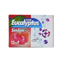 آبنبات مکیدنی اکالیپتوس سیم سیم بسته 12 عددی