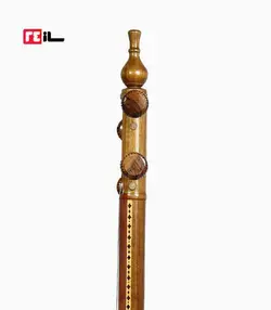 کمانچه لری مرادی کاسه شیپوری دسته طرح دار