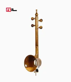 کمانچه لری مرادی کاسه شیپوری دسته طرح دار