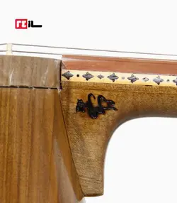 کمانچه لری مرادی کاسه شیپوری دسته طرح دار