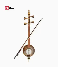 کمانچه لری مرادی کاسه شیپوری دسته طرح دار
