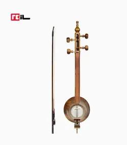 کمانچه لری مرادی کاسه شیپوری دسته طرح دار