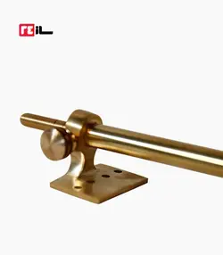 پایه کمانچه و سیم گیر کمانچه برنجی کامل صابری