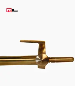 پایه کمانچه و سیم گیر کمانچه برنجی کامل صابری