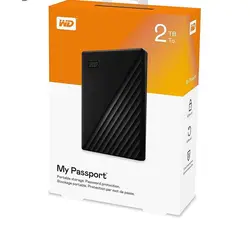 هارد اکسترنال وسترن دیجیتال مدل My passportظرفیت 2 ترابایت