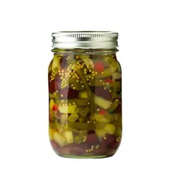 خرید اینترنتی ترشی مخلوط فلفل لوبیا | فروشگاه اینترنتی سبد تازه