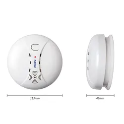 سنسور تشخیص دود و آتش کروی KERUI مدل GS04