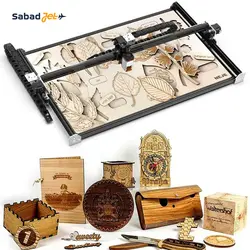 دستگاه لیزر حکاکی و برش NEJE 50W در ابعاد مختلف