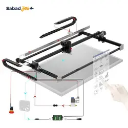 دستگاه لیزر حکاکی و برش NEJE 50W در ابعاد مختلف