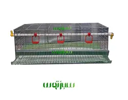 قفس بلدرچین یک طبقه اقتصادی سبز توس