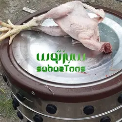پرکن مرغ و بلدرچین کبک ۲کاره