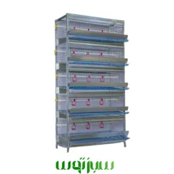 قفس بلدرچین ۵ طبقه