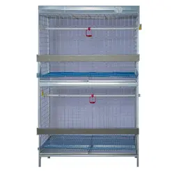 قفس مرغ امپراطور ۲ طبقه