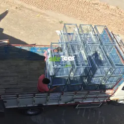 قفس پرورش و نگهداری بلدرچین ۱ طبقه