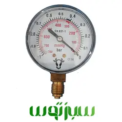 درجه شیردوش ۶ سانتی گیج خلاء