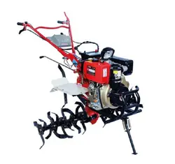 تیلر ۱۰ اسب کاما گلگیر سفید موتور گیربکس KDT910KE-2 KAMA