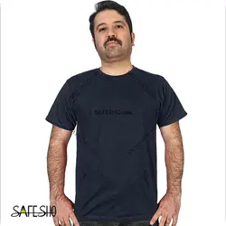 تی شرت کار نخی سرمه ای