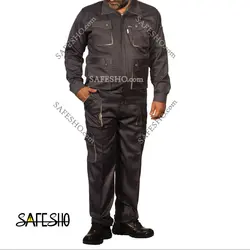 لباس کار اف ورک Fwork طوسی-طوسی روشن