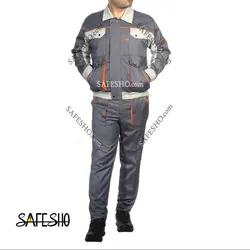 لباس کار (لیون) Ework طوسی-طوسی روشن کد 2