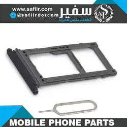 SIM TRAY S8-S8 PLUSE BLACK 2SIM