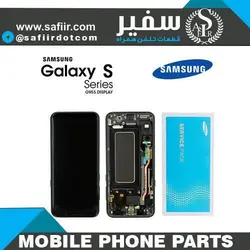 تاچ ال سی دی سامسونگ S8 PLUS-G955 سرویس پک-LCD S8 PLUS-G955 SERVICE PACK WITH FRAME BLACK