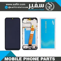 تاچ ال سی دی سامسونگ   -SMALL CONNECTORسرویس پک-LCD A01 (A015) SERVICE PACK  BLACK