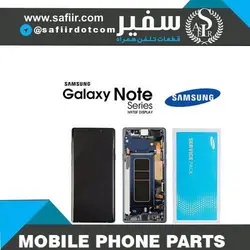 تاچ ال سی دی سامسونگ NOTE 10 PLUS -N976سرویس پک-LCD NOTE 10 PLUS-N976  SERVICE PACK WITH FRAME BLACK