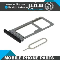 SIM TRAY S9-S9 PLUSE BLACK 2SIM
