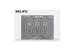 شابلون آی سی RELIFE RL-044 HU3 HI CPU BGA stencil/0.12MM