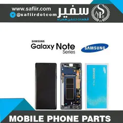 تاچ ال سی دی سامسونگ NOTE 10 PLUS سرویس پک-LCD NOTE 10 PLUS  SERVICE PACK WITH FRAME SILVER