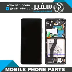 تاچ ال سی دی سامسونگ S21 ULTRA(G998) سرویس پک-LCD S21 ULTRA SERVICE PACK BLACK(5G)