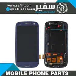 تاچ ال سی دی سامسونگ S3 تی اف تی-LCD S3 I9300+FRAME TFT BLUE