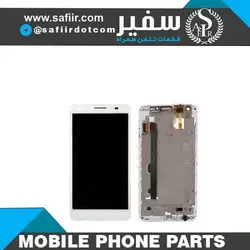 LCD G750+FRAME WHITE-ال سی دی هوآوی G750